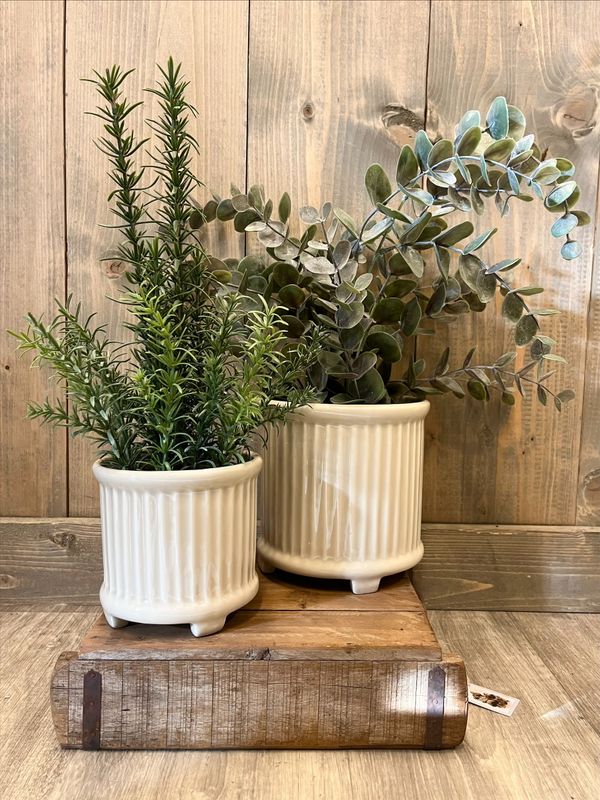 Bruka Design BLOMSTERPOTTE Signe Beige 17x16,5