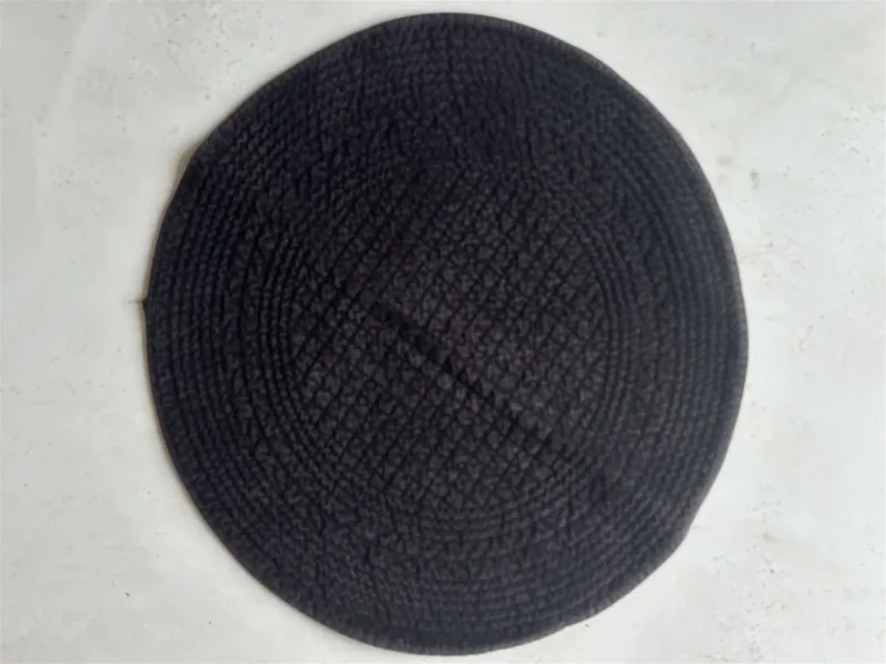 Anouska SPISEBRIKKE Rund Velur Black Ø 40 cm