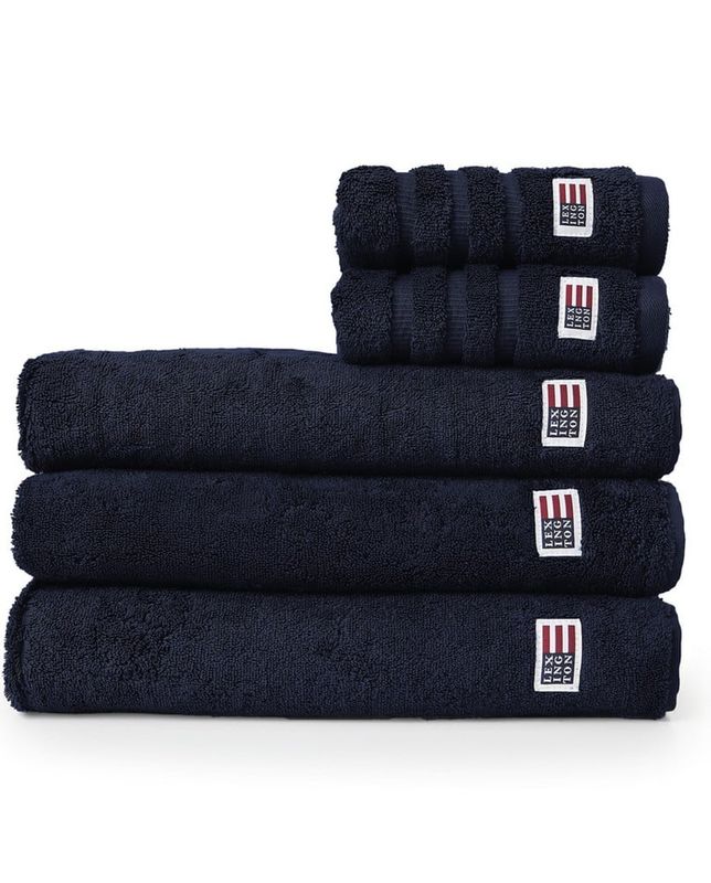 Lexington HÅNDKLE Dress Blue 70x130 cm
