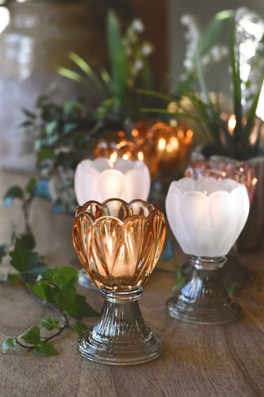 Trend Design LYSGLASS Ruby Gul 8x12