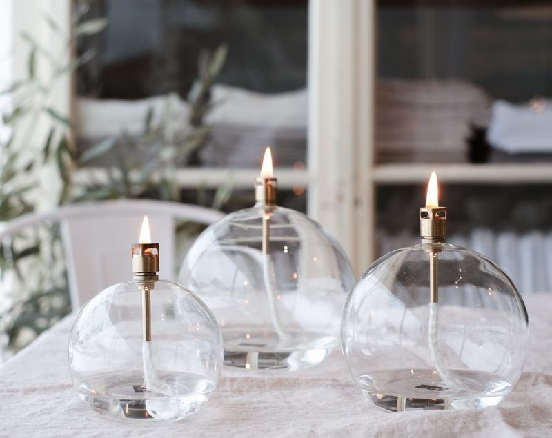 Peri Living OLJELAMPE Round - Brass Small