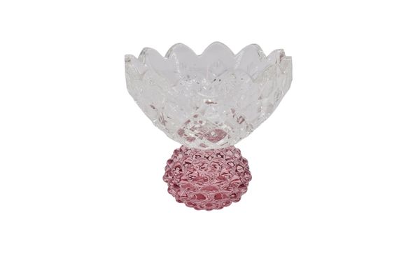 Hovedbilde La Vida GLASSKÅL Flora Rosa ...