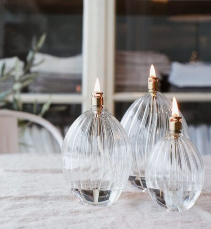Peri Living OLJELAMPE Ovalis Brass Small