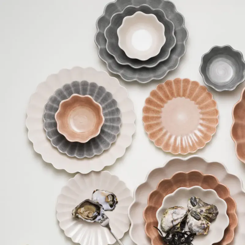 Mateus OYSTER TALLERKEN 28cm Sand