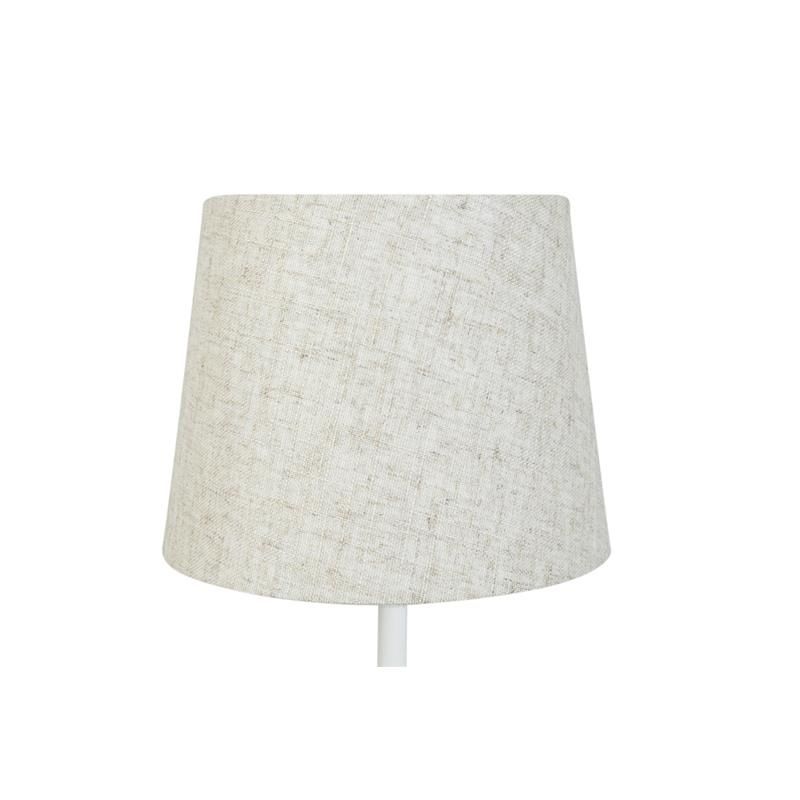 Lampeskjerm Rund/Lin Beige 18x23x18cm