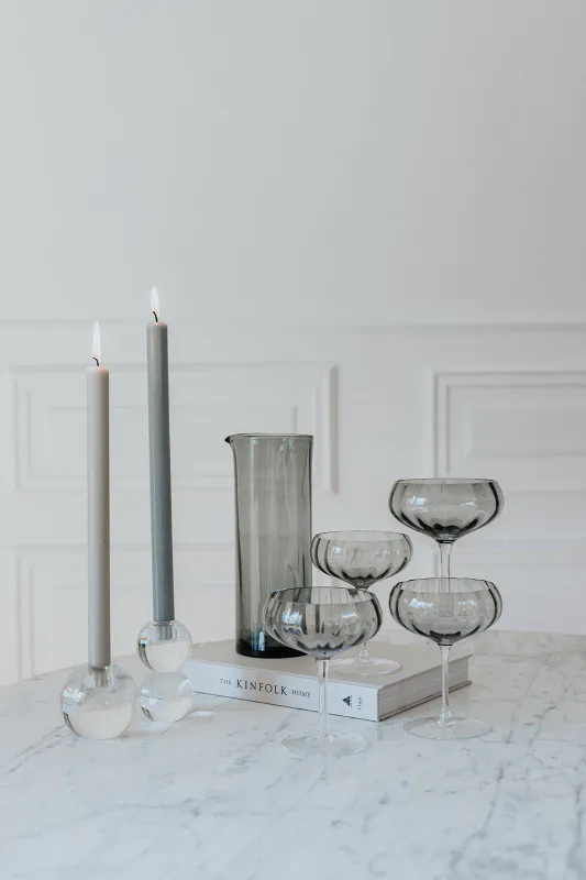 Specktrum MEADOW Stemware Grey Cocktail Glass