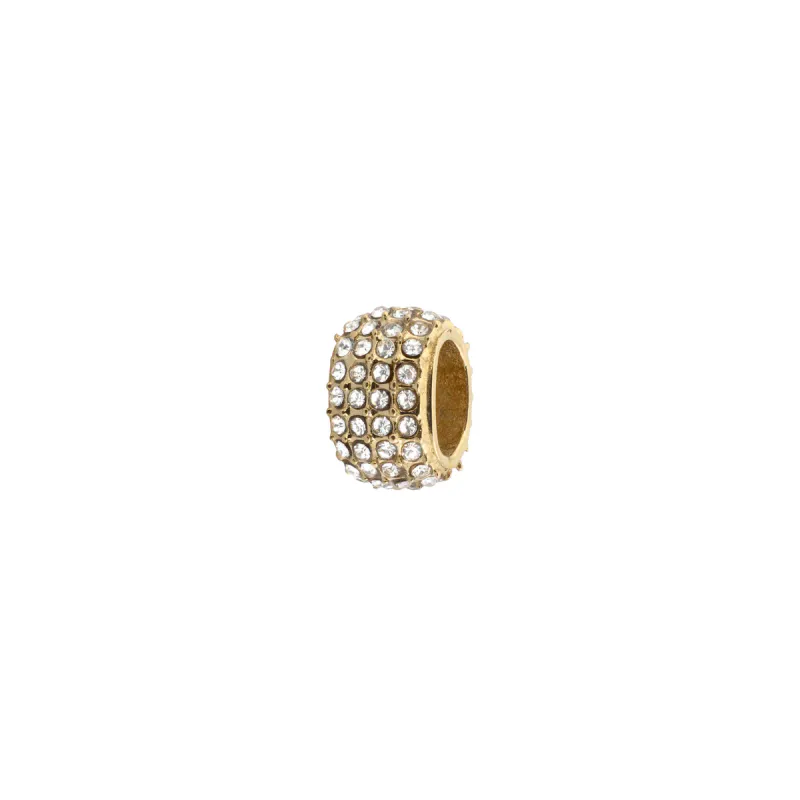 Dark FULL BLING SMALL BEAD CHARM