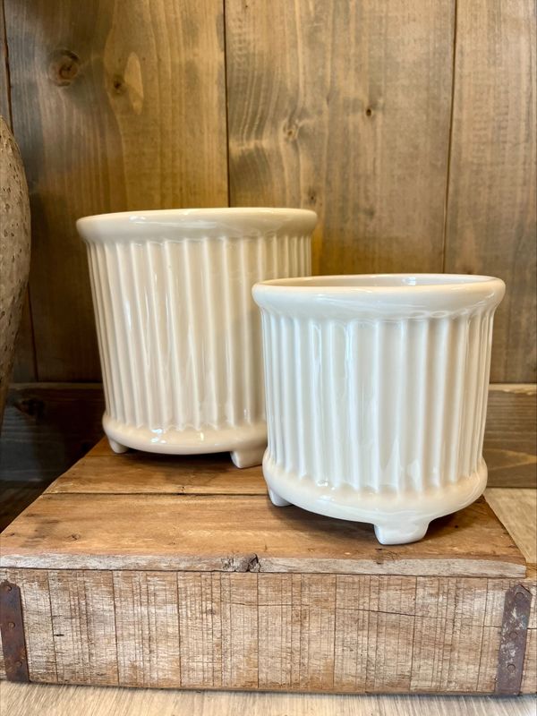 Bruka Design BLOMSTERPOTTE Signe Beige 13,5x13