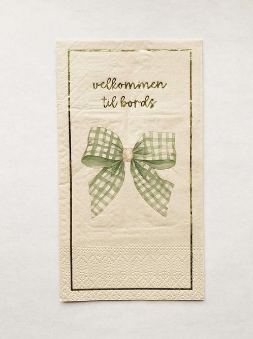 Hovedbilde Trend Design SERVIETT Grønn ...