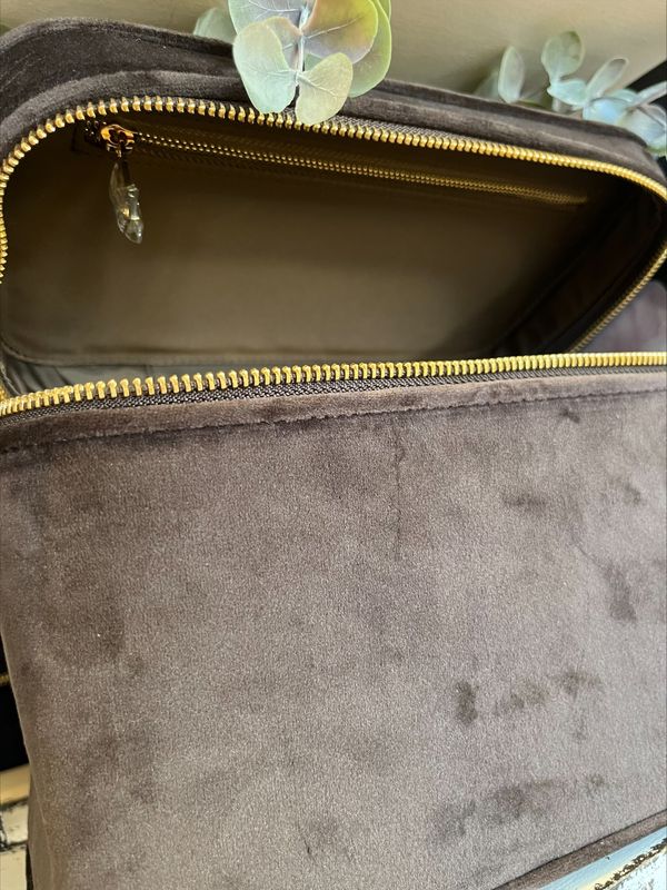Dark TOALETTBOKS Dark Brown 25x14,5x18