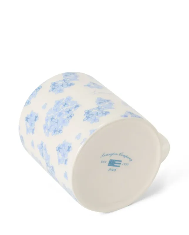 Lexington KRUS Floral Stoneware hvit/blå