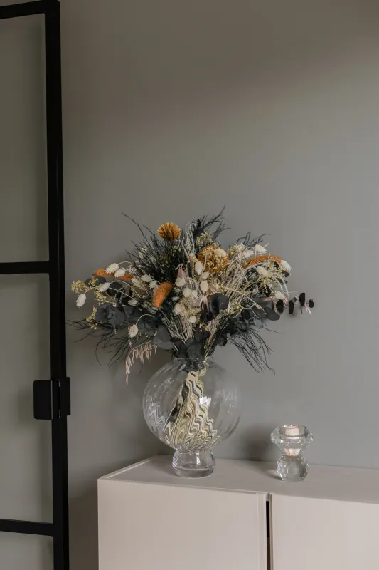 Specktrum MEADOW Swirl Vase Clear 27 cm