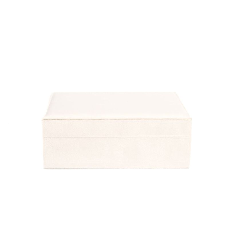 Dark Velvet Jewellery Box Large Sand